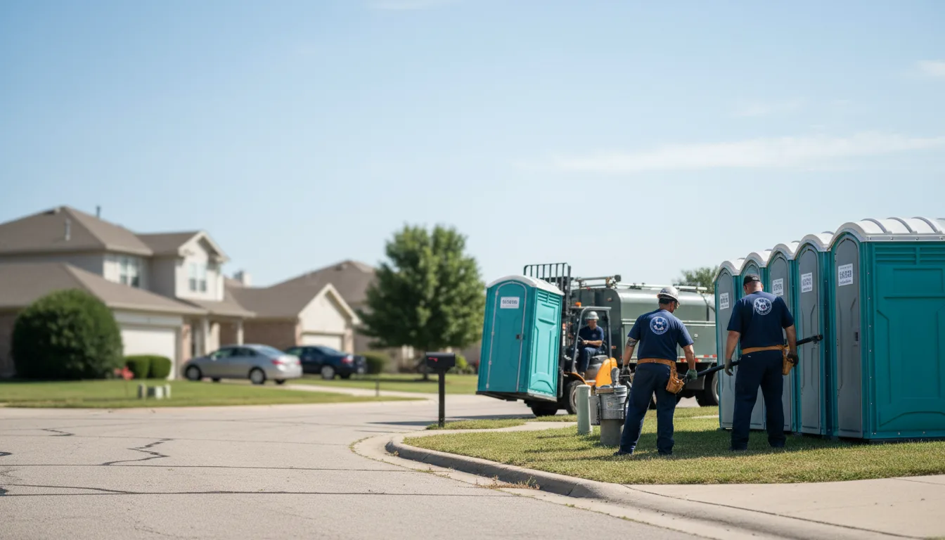 Porta Potty Rental in Fairmount, IN near me